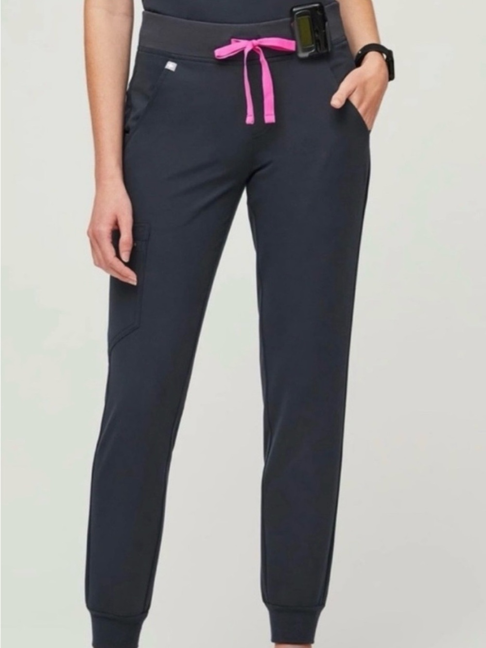 Figs Technical Collection Zamora Jogger Scrub Pants XS Night Sky Blue